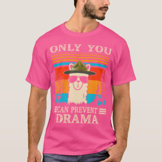 Camiseta Sólo tú puedes evitar el divertido campi de la lla