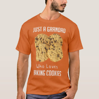 Camiseta Sólo un abuelo que ama las galletas de pan