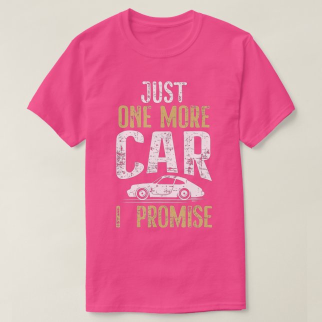 Camiseta Solo un auto más, te prometo que es gracioso que t (Diseño del anverso)
