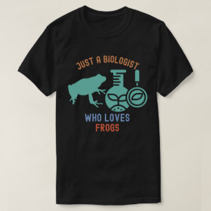 Camiseta Solo un Biólogo Que Ama a las Ranas, Biología Dive