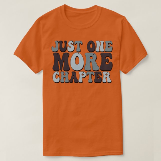 Camiseta Sólo un capítulo más (Diseño del anverso)