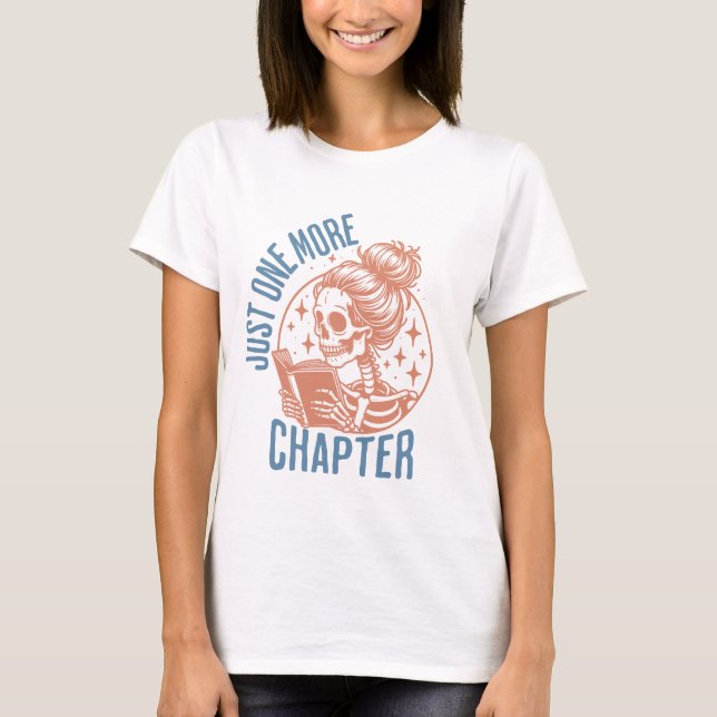 Camiseta Solo un capítulo más - Amante de los libros (Anverso)