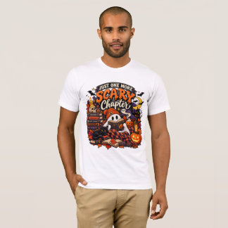 Camiseta Sólo un capítulo más de terror Libro de Halloween 