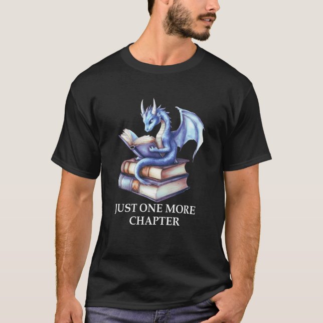 Camiseta Sólo un capítulo más Gusano de libro Dragón Amante (Anverso)