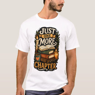 Camiseta Solo un capítulo más Pila de libros antiguos