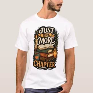 Camiseta Sólo un capítulo más Pila de libros antiguos