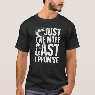 Camiseta Sólo Un Caso Que Prometo Pescar Pescadores Es Mi L