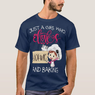 Camiseta Sólo Un Chica A Quien Le Encanta Cocinar Y Prepara