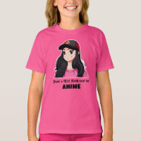 Solo un Chica adicto a Anime | T-S rosa y negro