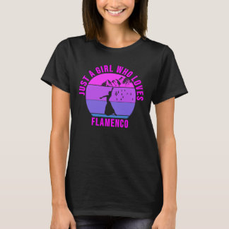 Camiseta Solo un Chica al que le encanta el regalo de baile