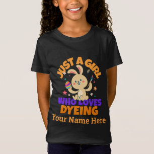 Camiseta Solo un chica al que le encanta morir en Pascua di