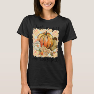 Camiseta Sólo un chica al que le encantan las hojas calabaz