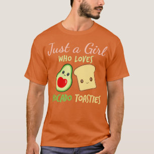 Camiseta Sólo un chica al que le encantan los tostados agua