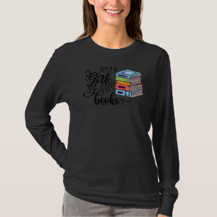Camiseta Sólo un Chica al que le gusta el Chica bibliotecar