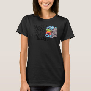 Camiseta Sólo un Chica al que le gusta el Chica bibliotecar