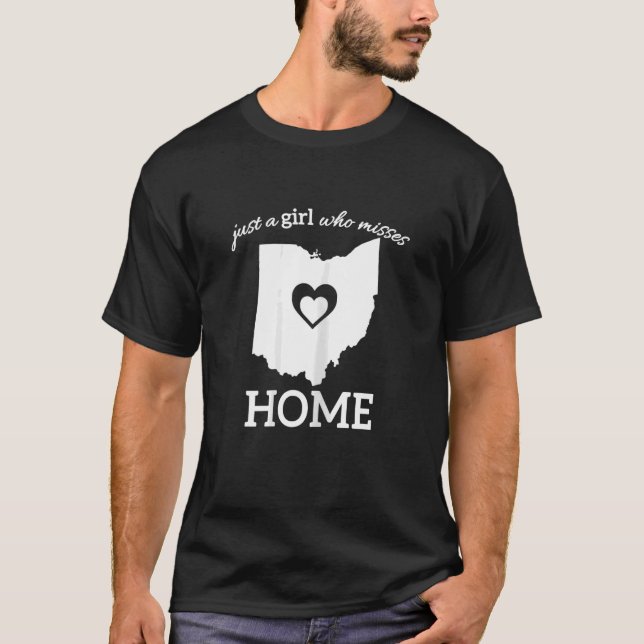 Camiseta Solo un Chica de Ohio que pierde casa con su famil (Anverso)