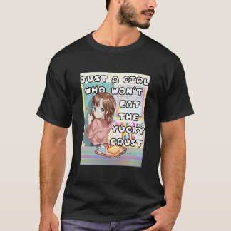 Camiseta Solo un Chica que ama a Anime Funny Parodia Irónic