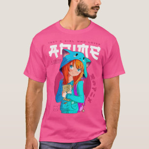 Camiseta Solo un Chica que ama a Anime Ramen Sketching Otak
