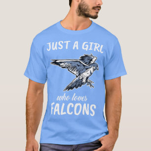 Camiseta Sólo un Chica que ama a Falcons 2