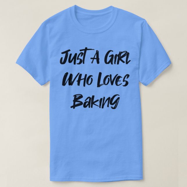 Camiseta Sólo un Chica que ama a hacer 3 (Diseño del anverso)