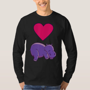 Camiseta Solo un Chica que ama a Hippos
