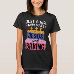 Camiseta Sólo un Chica que ama a Jesús y hace el Christi