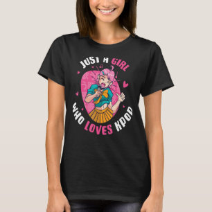 Camiseta Sólo Un Chica que ama a Kpop