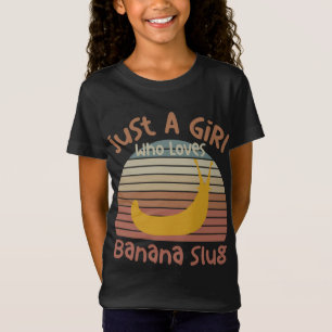 Camiseta Solo un Chica que ama a la banana arrasa con la ba