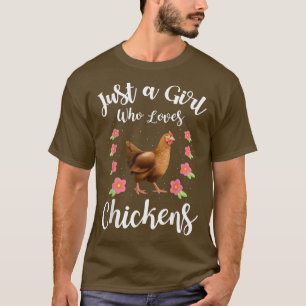 Camiseta Solo un Chica que ama a la familia de los granjero