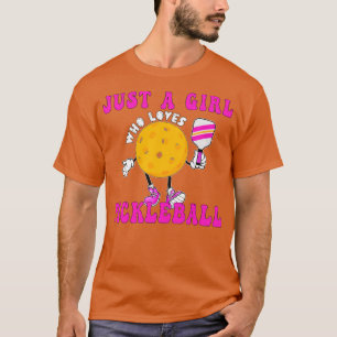 Camiseta Solo un Chica que ama a la pelota de futbol divert