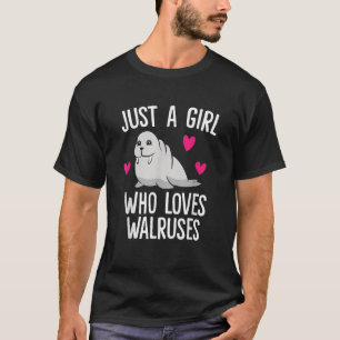 Camiseta Sólo un Chica que ama a las moscas Chica de la Cut