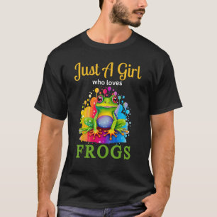 Camiseta Solo un Chica que ama a las ranas 6