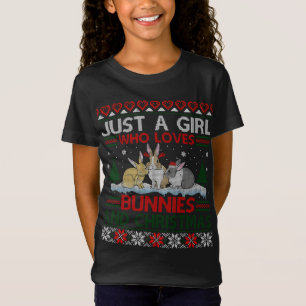 Camiseta Sólo Un Chica Que Ama A Los Cachorros Y A Los Navi