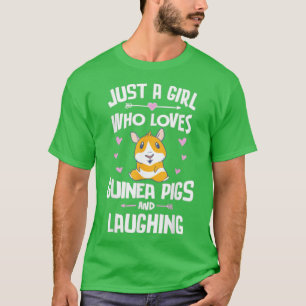 Camiseta Solo un Chica que ama a los cerdos guineanos y se