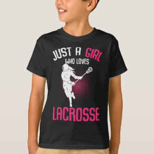 Camiseta Solo un Chica que ama a los Chicas de los juventud