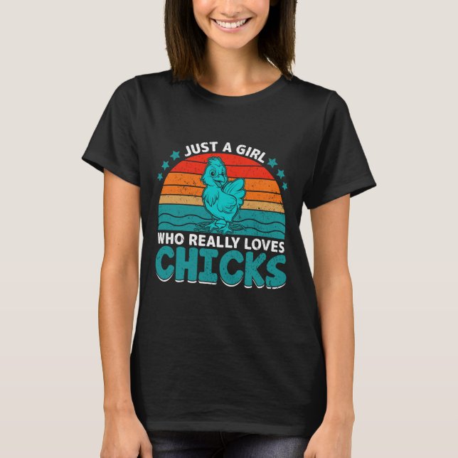 Camiseta Solo un Chica que ama a los chicles (Anverso)