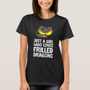 Camiseta Sólo un Chica que ama a los dragones fritos Frille