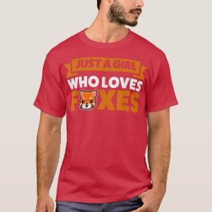 Camiseta Sólo un chica que ama a los enemigos Animal