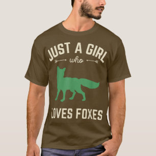 Camiseta Sólo un Chica que ama a los enemigos por la natura