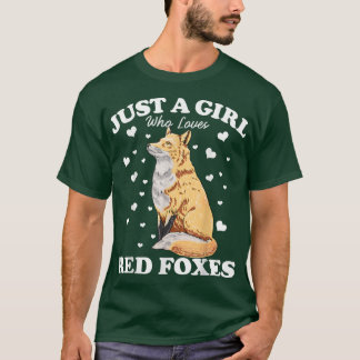 Camiseta Solo un Chica que ama a los enemigos rojos se conv