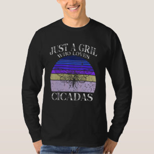 Camiseta Sólo un Chica que ama a los entomólogos de las cig