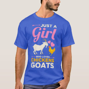 Camiseta Solo un Chica que ama a los ganaderos