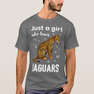 Camiseta Sólo un Chica que ama a los jaguares II