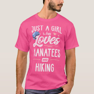 Camiseta Solo Un Chica Que Ama A Los Manatíes Y A La Mujer