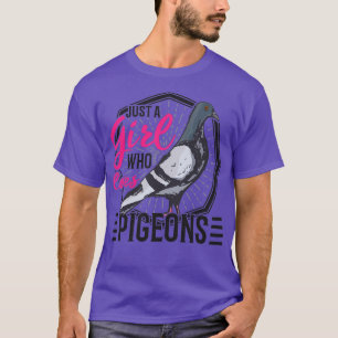 Camiseta Sólo un Chica que ama a los mariscos de palomas pa