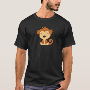 Camiseta Solo un Chica que ama a los monos Ape Monkey