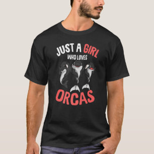 Camiseta Solo un Chica que ama a los niños Chicas de ballen