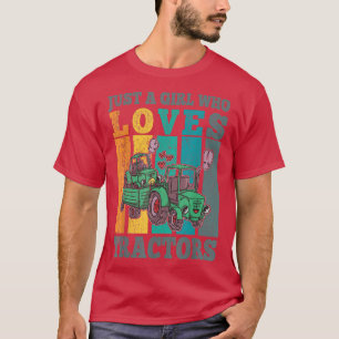 Camiseta Sólo un Chica que ama a los niños Chicas de Tracto