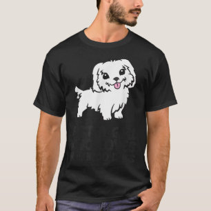 Camiseta Sólo un Chica que ama a los perros maltipoo