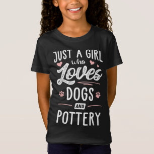 Camiseta Solo Un Chica Que Ama A Los Perros Y Al Perro De R